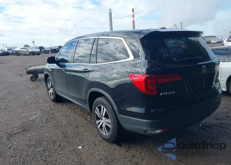 2017 Honda Pilot Ex-L из США, поврежденный, VIN 5FNYF6H70HB019974